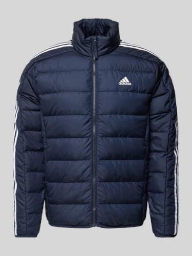 ADIDAS SPORTSWEAR Steppjacke mit Label-Print in Dunkelblau, Größe L