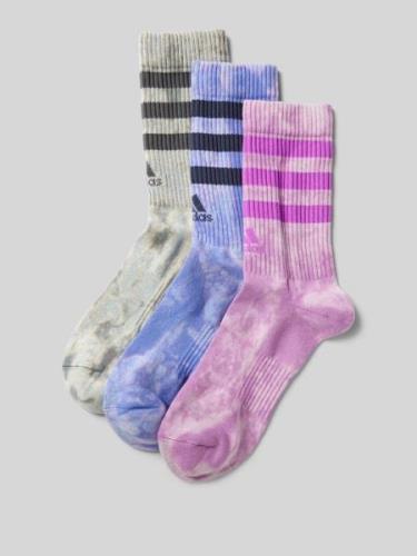 ADIDAS SPORTSWEAR Socken mit Label-Stitching im 3er-Pack in Lila, Größ...