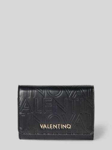 VALENTINO BAGS Portemonnaie mit Label-Strukturmuster Modell 'LIO RE' i...