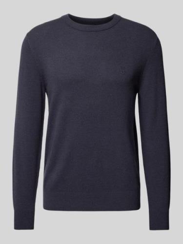 Marc O'Polo Regular Fit Strickpullover aus softem Bauwolle-Schurwolle-...