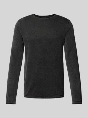 Jack & Jones Strickpullover mit Rundhalsausschnitt Modell 'ELEO' in Bl...