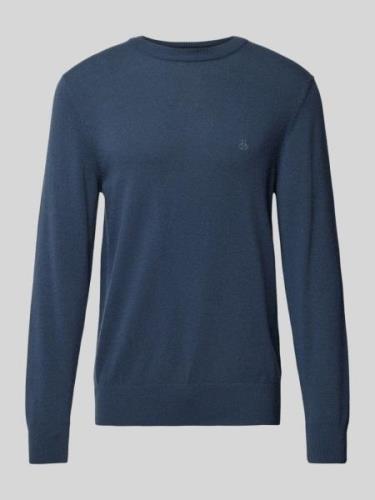 Marc O'Polo Regular Fit Strickpullover aus softem Bauwolle-Schurwolle-...