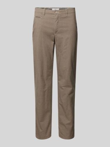 Brax Regular Fit Chino mit Paspeltasche Modell 'FABIO' in Beige, Größe...