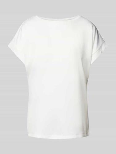 Christian Berg Woman T-Shirt aus Satin in Offwhite, Größe 46