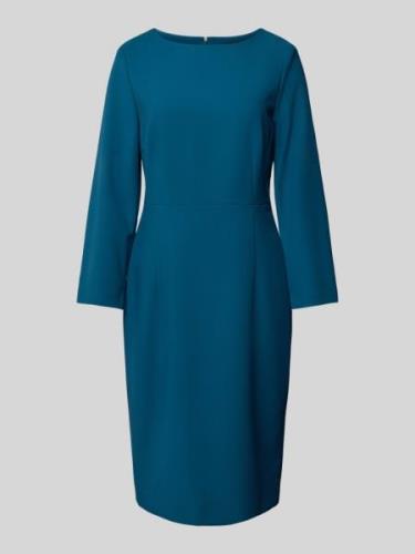 Windsor Knielanges Kleid mit 3/4-Arm in Petrol, Größe 38