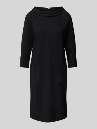 Betty Barclay Knielanges Kleid mit Stehkragen in Black, Größe 42