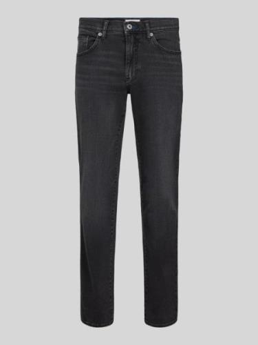 Brax Slim Fit Jeans im 5-Pocket-Design Modell 'CADIZ' in Anthrazit, Gr...