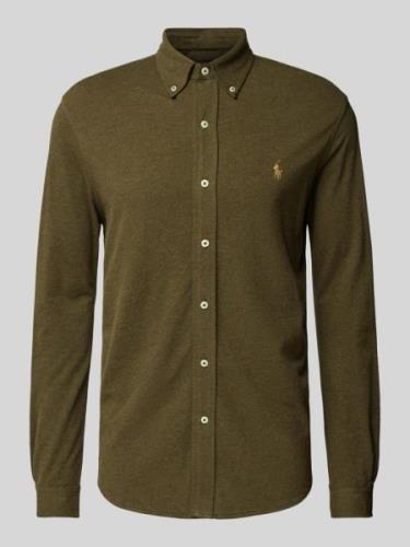 Polo Ralph Lauren Slim Fit Freizeithemd mit aus reiner Baumwolle in Pi...