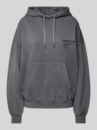 TheJoggConcept Hoodie mit Kapuze Modell 'RUBI' in Anthrazit, Größe S