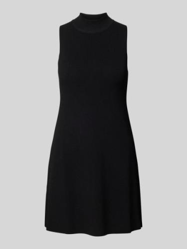 Mango Minikleid mit Stehkragen Modell 'SESETE' in Black, Größe XS