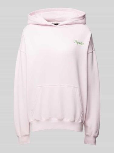 Pegador Oversized Hoodie mit Label-Print Modell 'CHAPI' in Rosa, Größe...