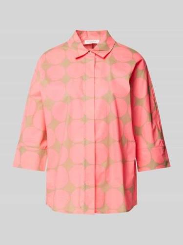 Christian Berg Woman Bluse mit 3/4-Arm in Rosa, Größe 38