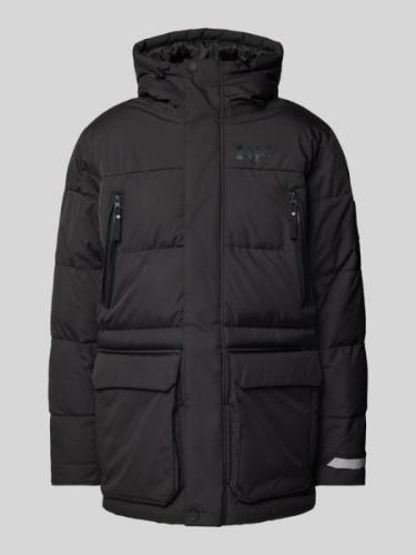 Helly Hansen Steppjacke mit Label-Print Modell 'REINE' in Black, Größe...