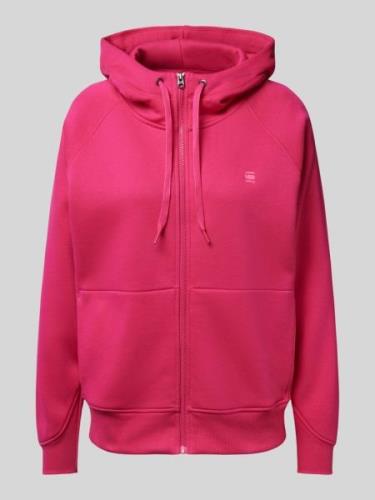 G-Star Raw Sweatjacke mit Kapuze in Pink, Größe S