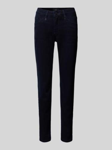 MAC Slim Fit Jeans mit 5-Pocket-Design Modell 'Rich' in Dunkelblau, Gr...