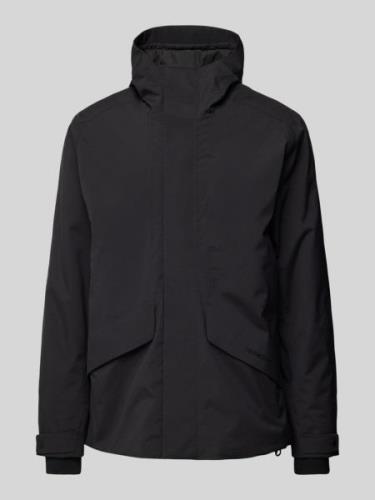 Didriksons Parka mit Pattentaschen Modell 'ADAM' in Black, Größe M