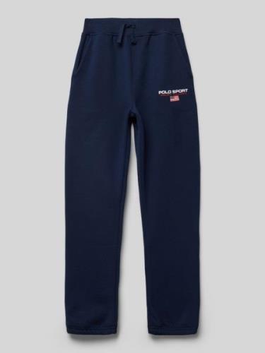 Polo Sport Sweatpants mit Label-Stitching in Marine, Größe M