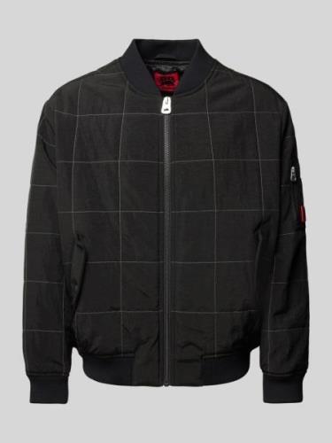 HUGO Bomberjacke mit Pattentaschen Modell 'Baldo' in Black, Größe S