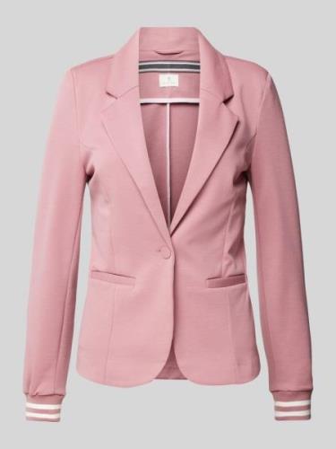 Kaffe Blazer mit Leistentaschen Modell 'KINNIE' in Rose, Größe L