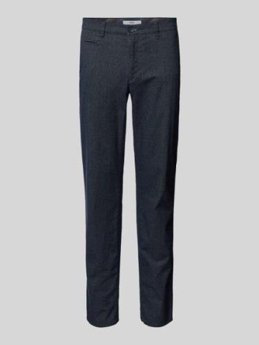 Brax Regular Fit Chino mit Paspeltasche Modell 'FABIO' in Marine, Größ...