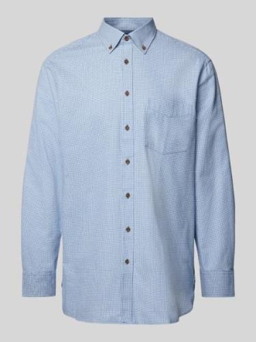 Christian Berg Men Regular Fit Freizeithemd mit Button-Down-Kragen in ...