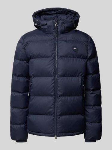 Gant Steppjacke mit Label-Patch in Marine, Größe S