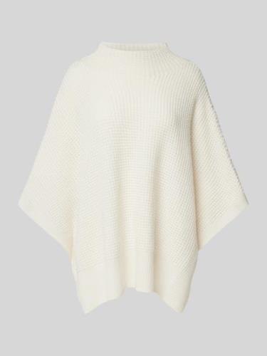 Windsor Strickpullover mit Stehkragen in Offwhite, Größe 1