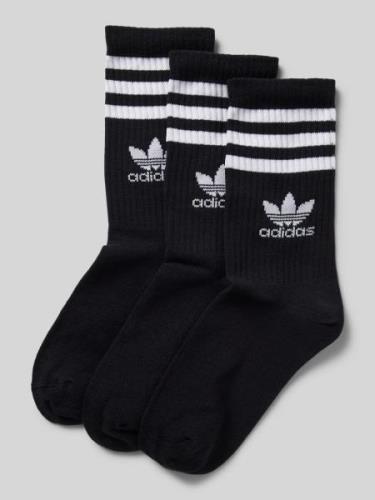 adidas Originals Socken mit Label-Print im 3er-Pack in Black, Größe 34...