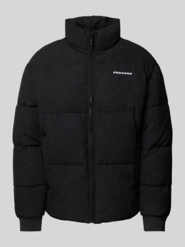 Pegador Jacke aus Cord mit Stehkragen Modell 'SOLIN' in Black, Größe X...