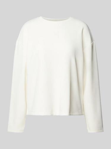 Rich & Royal Sweatshirt mit Rundhalsausschnitt in Offwhite, Größe XL