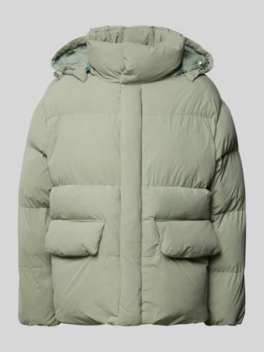 BOSS Steppjacke mit Stehkragen Modell 'Celvie' in Mint, Größe 56