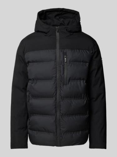 Karl Lagerfeld Steppjacke mit Kapuze in Black, Größe 56