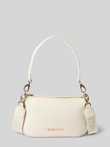 VALENTINO BAGS Handtasche mit Label-Detail Modell 'NEVER' in Ecru, Grö...