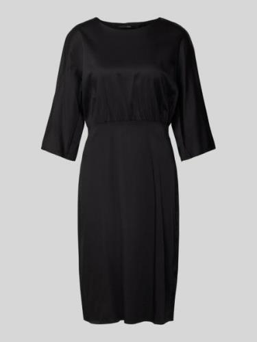 Lanius Midikleid mit 3/4-Arm in Black, Größe 42