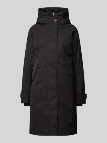 Didriksons Parka mit Pattentaschen Modell 'LUNA' in Black, Größe 36