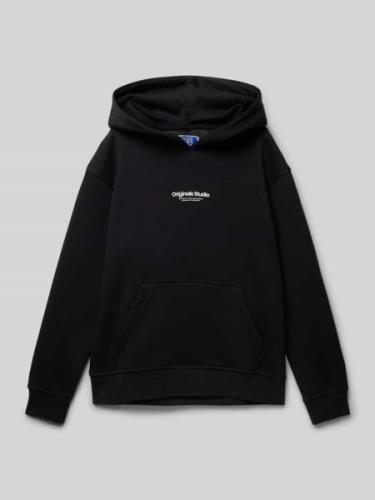 Jack & Jones Hoodie mit Label-Print Modell 'JORVESTERBRO' in Black, Gr...