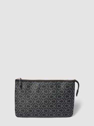 CK Calvin Klein Handtasche mit Label-Applikation Modell 'CK MUST' in B...