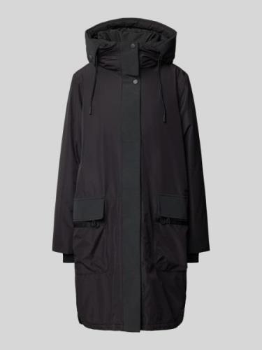 Didriksons Parka mit Pattentaschen in Black, Größe 36