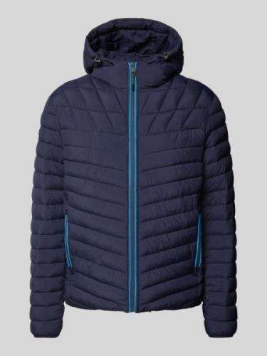 Napapijri Steppjacke mit Stehkragen Modell 'LAPAZ' in Marine, Größe L