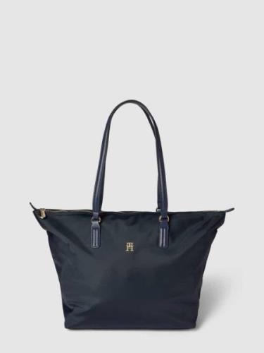 Tommy Hilfiger Tote Bag mit Label-Applikation Modell 'POPPY' in Dunkel...