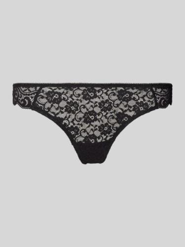 Triumph String in semitransparentem Design Modell 'AMOURETTE' in Black...