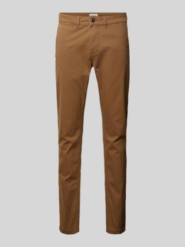 camel active Chino mit französischen Eingrifftaschen in Camel, Größe 3...