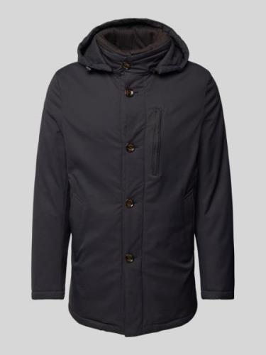 GimoS Parka mit Kapuze in Marine, Größe 50