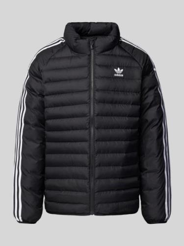 adidas Originals Steppjacke mit Label-Stitching in Black, Größe XL