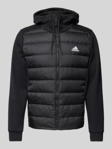 ADIDAS SPORTSWEAR Daunenjacke mit Kapuze in Black, Größe M