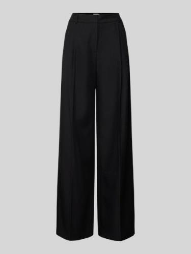 Jake*s Collection Relaxed Fit Stoffhose mit Viskose-Anteil in Black, G...