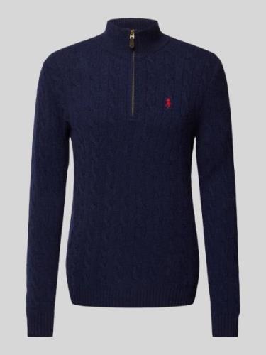 Polo Ralph Lauren Pullover mit Kaschmiranteil in Marine, Größe XL