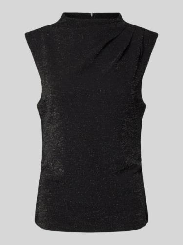 Selected Femme Top mit Effektgarn Modell ''MARWA' in Black, Größe S