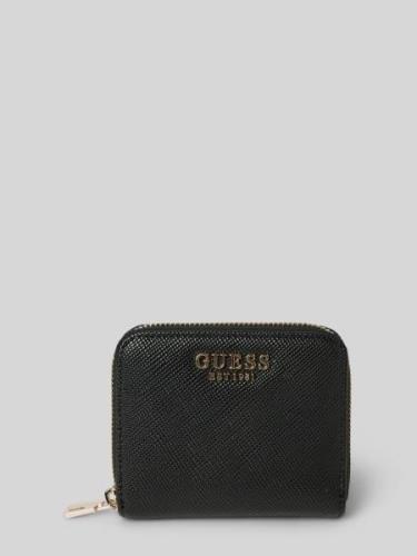 Guess Portemonnaie mit Strukturmuster Modell 'LAUREL' in Black, Größe ...