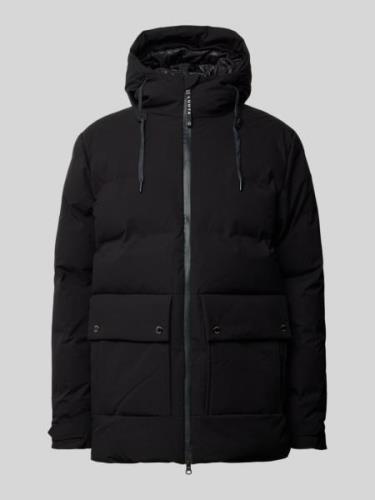 LUHTA Steppjacke mit Pattentaschen Modell 'KALLAHTI' in Black, Größe 4...